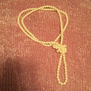 Faux Pearl Necklace